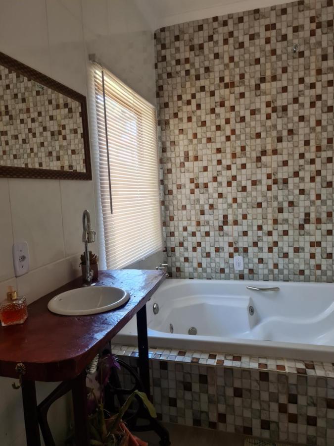 Chale Pavao Azul Hotel Cunha Buitenkant foto